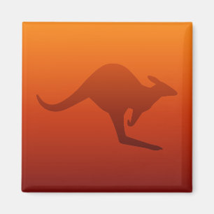 Imán Desert Ombre Brown Kangaroo