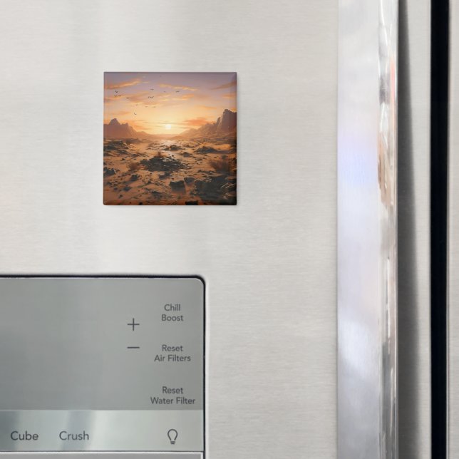 Imán Desert Sunset (In situ (nevera))