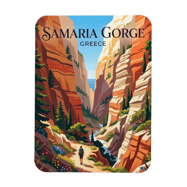Imán Desfiladero de Samaria Grecia (Vertical)