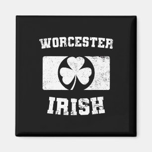 Imán Desfile del Día de San Patricio de Worcester Irish