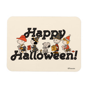Imán Desfile Feliz Halloween de la Pandilla de Peanuts