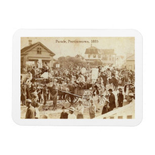 Imán Desfile, Provincetown, 1885 Vintage