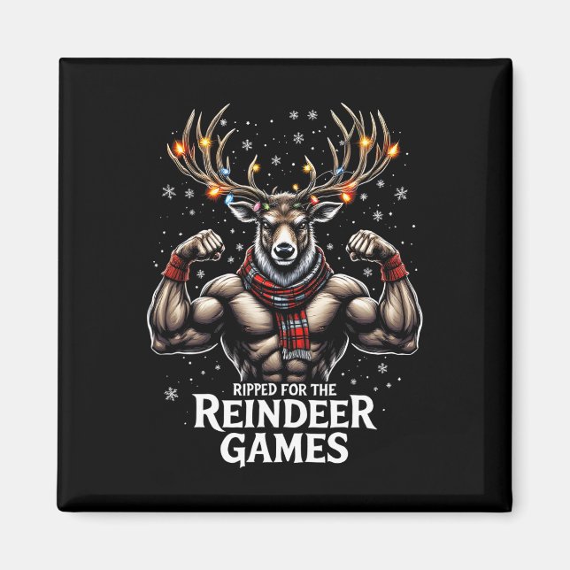 Imán Desgarrado Para Los Juegos Divertidos Navidades Gy (Frente)