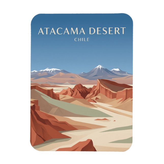 Imán Desierto de Atacama Chile (Vertical)