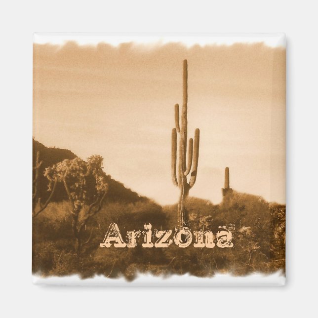 Imán Desierto de sepia, Arizona (Frente)