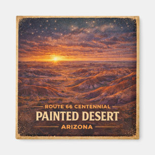 Imán Desierto Pintado Crepúsculo Centenario Arizona