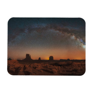 Imán Desiertos   Espectacular cielo estrellado en un pa