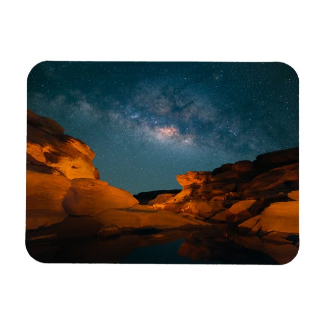 Imán Desiertos | Noche Sam Pan Bok para Tailandia (Horizontal)