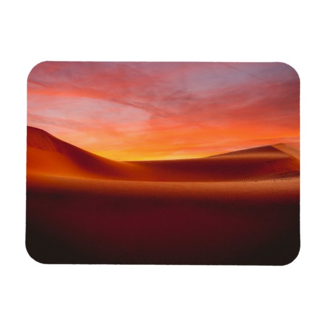 Imán Desiertos | Paisaje del desierto en rollo (Horizontal)
