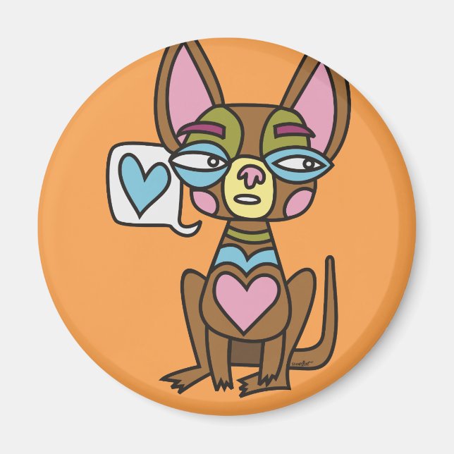 Imán Design Chiwawa (Frente)