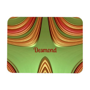 Imán DESMOND ~ ARTE INFANTIL ~ Fractal Original ~