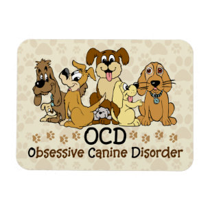 Imán Desorden canino obsesivo de OCD