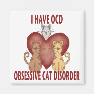 Imán Desorden obsesivo del gato