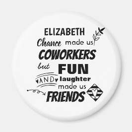 Imán Despedida Coworker Jefe - somos Personalizados ami