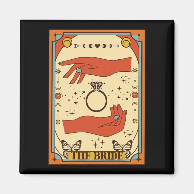 Imán Despedida de soltera mística celestial La novia Ta (Frente)