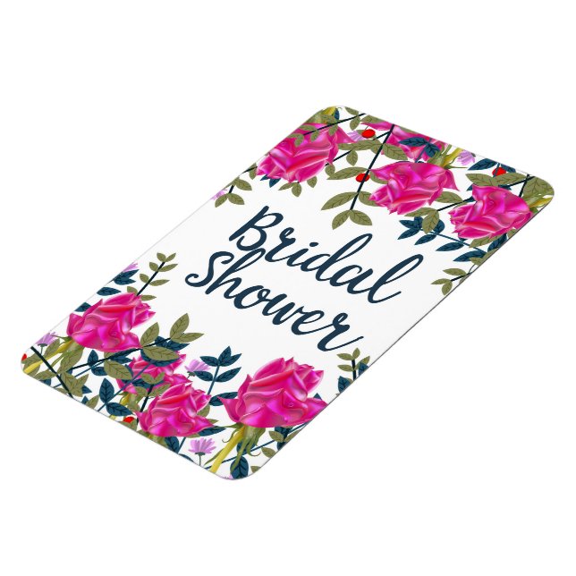 Imán Despedida de Soltera Rosas Vintage (Lado Izquierdo)