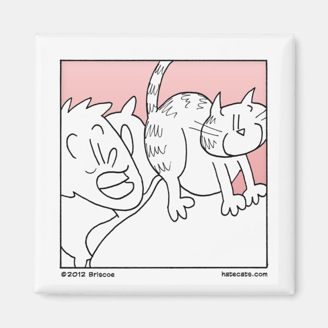 Imán Despertar a Cat Rude (Frente)