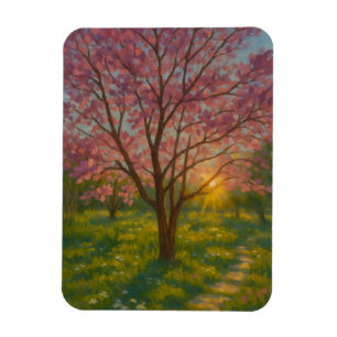 Imán Despertar de primavera - El paisaje de los árboles