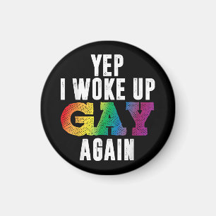 Imán Despertó a los gays - Orgullo de arcoiris gay gay