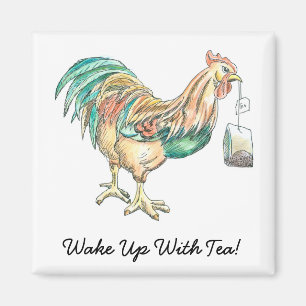 Imán Despierta Con El Tea Magnet