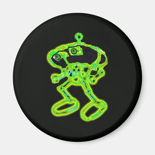 Imán ¡Despierta, Smacky! ¡Robot MagNEAT-O! (Frente)