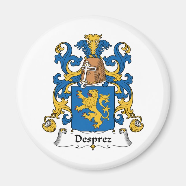 Imán Desprez Family Crest (Frente)