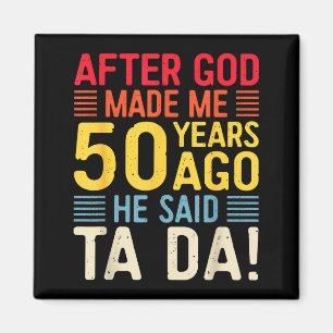 Imán Después de que Dios me hizo hace 50 años Él dijo T