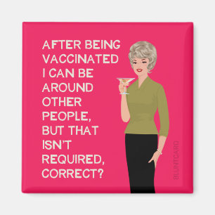 Imán Después de ser vacunado puedo estar cerca de otra