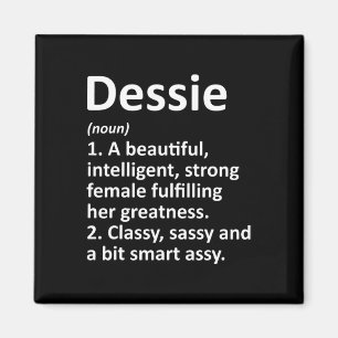 Imán Dessie Definition Personalized Name Graciosa Chris