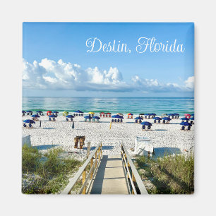 Imán Destin Florida Bonito Fotografía de recuerdo