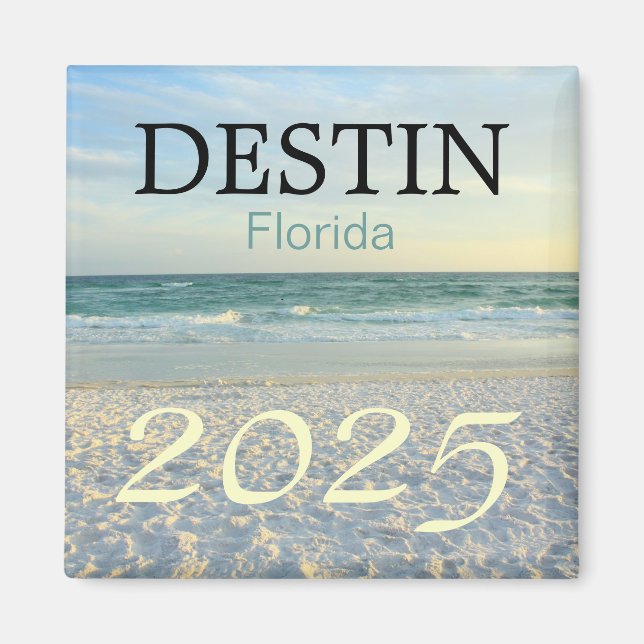 IMÁN DESTIN FLORIDA MAGNET 2025 (Frente)
