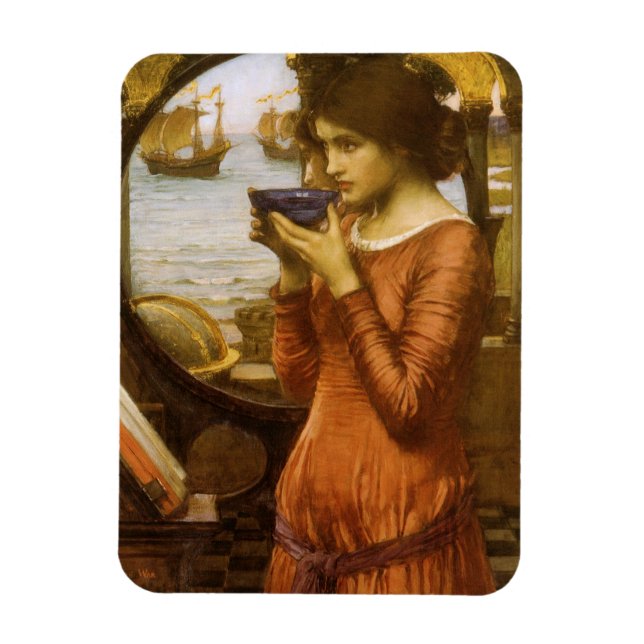 Imán Destino de John William Waterhouse (Vertical)