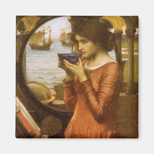 Imán Destino de John William Waterhouse (Frente)