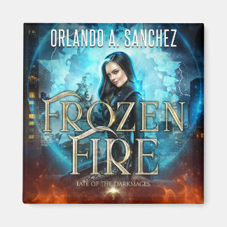 Imán Destino de las oscuras imágenes - Fuego congelado