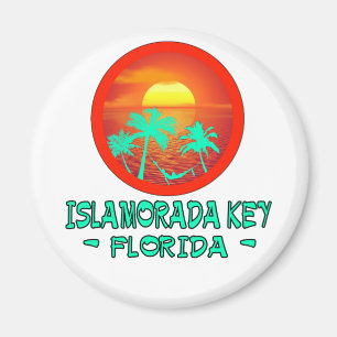 IMÁN DESTINO TROPICAL DE LA CLAVE DE ISLAMORADA FL