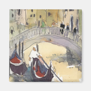 Imán Destinos Venecia Plein Air Gondola Ride