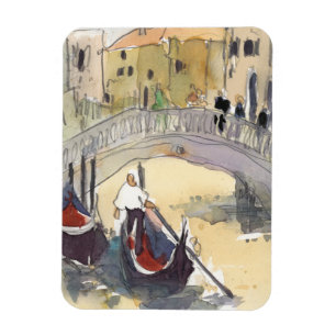 Imán Destinos Venecia Plein Air Gondola Ride