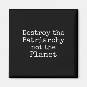 Imán Destruir El Patriarcado, No El Plato De Camisas De