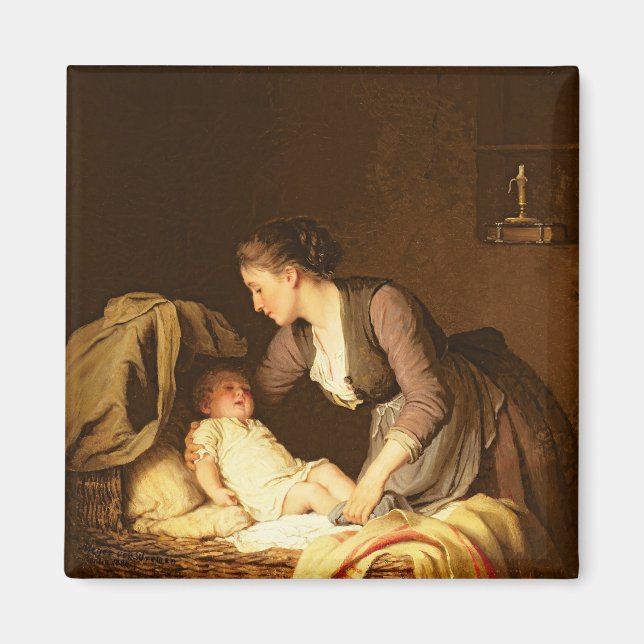 Imán Desvestir al bebé, 1880 (Frente)