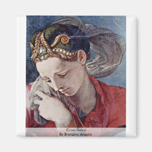 Imán Detalle cruzado de Bronzino Ángel