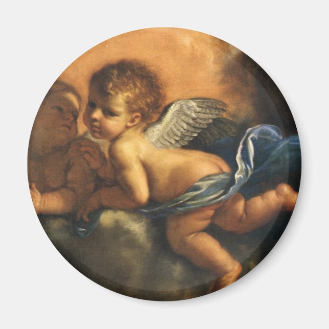 Imán Detalle de ángel, santos patrón de Módena por Guer (Frente)