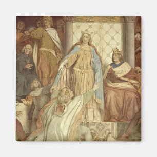Imán Detalle de Der Saengerkreis, castillo de Wartburg