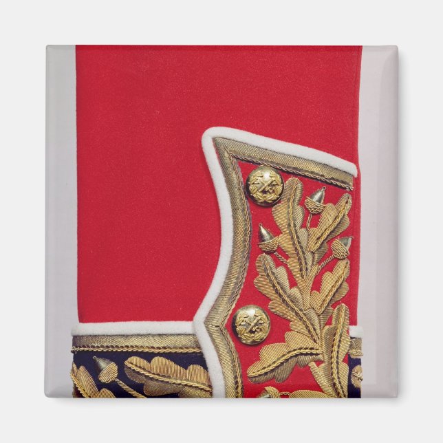 Imán Detalle de ensueño de un uniforme del ejército bri (Frente)