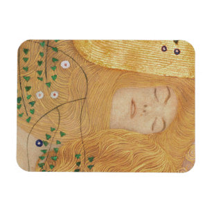 Imán Detalle de Gustavo Klimt el de las serpientes