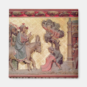 Imán Detalle de la entrada de Cristo en Jerusalén