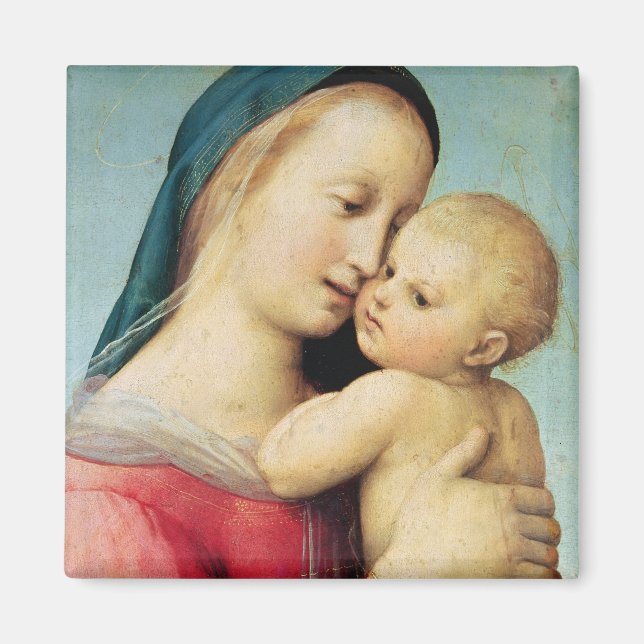 Imán Detalle de la Madonna 'Tempi', 1508 (Frente)
