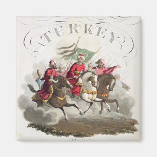 Imán Detalle de la página de título, de 'Disfraces del 