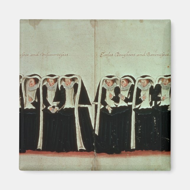 Imán Detalle de la procesión fúnebre (Frente)