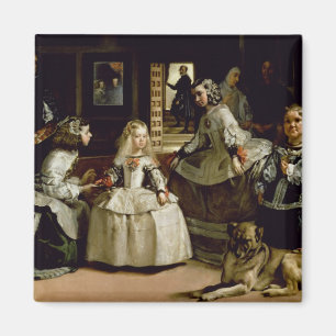 Imán Detalle de Las Meninas de la representación de la