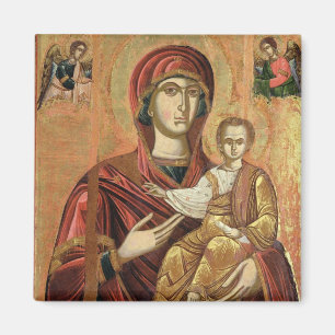 Imán Detalle de Madonna y del niño del Iconostas